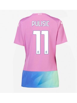 Ženski Nogometna dresi replika AC Milan Christian Pulisic #11 Tretji 2023-24 Kratek rokav
